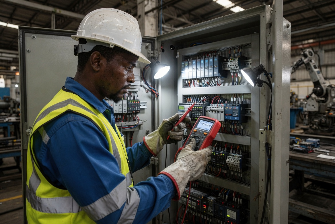 Industrial Machinery Emergency Servicing & Breakdown Support - MASK Control Systems Ltd